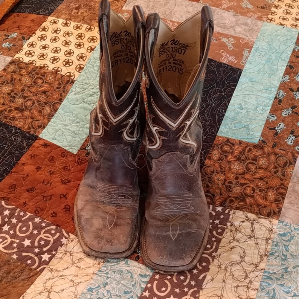 Kids Old West cowboy boots